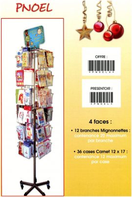 OFFRE PRESENTOIR + MIGNONNETTES & CARNETS Fin d&rsquo;annnée