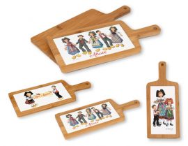 PLANCHE BOIS ET CERAMIQUE G.RATKOFF – 3 MODELES X 4 ASSORTIS
