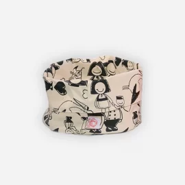 SAC A PAIN BLANC IMPRIME Jeannala & Seppala