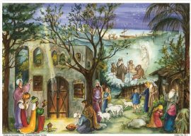 CALENDRIERS DE L’AVENT FORMAT A4 – SERIE 800