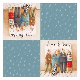 20 SERVIETTES PAPIER 33x33cm x 3 plis – CHORALE