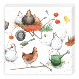 PAQUET DE 20 SERVIETTES EN PAPIER – 33 x 33 cm – 3 plis