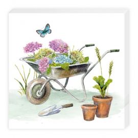 20 SERVIETTES COCKTAIL PAPIER 25×25 cm 3 PLIS