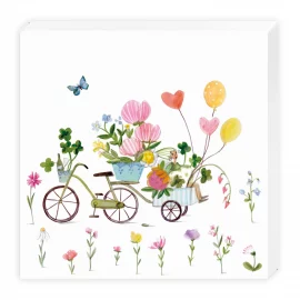 20 SERVIETTES COCKTAIL PAPIER 25×25 cm 3 PLIS