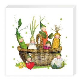 20 SERVIETTES COCKTAIL PAPIER 25×25 cm 3 PLIS