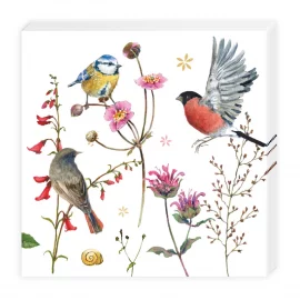 PAQUET DE 20 SERVIETTES COCKTAIL EN PAPIER – 25 x 25 cm – 3 plis