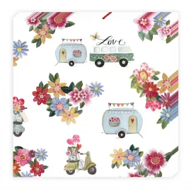 PAQUET DE 20 SERVIETTES EN PAPIER – 33 x 33 cm – 3 plis