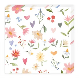 PAQUET DE 20 SERVIETTES EN PAPIER – 33 x 33 cm – 3 plis