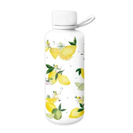 GOURDE ISOTHERME 500ML – Ø 7CM x H. 22.5CM – COLLECTION CITRONS