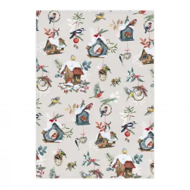 TORCHON DE CUISINE 100% COTON 70 x 50 cm – OISEAUX