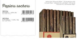 Papier ROCHER kraft brun lisse 100% recyclé 80 g/m2  –  2 m x 70 cm