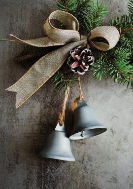 CARNET DOUBLE SANS TEXTE 12x17cm – FIN D’ANNEE + Enveloppe