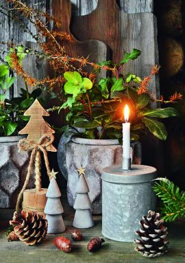 CARNET DOUBLE SANS TEXTE 12x17cm – FIN D’ANNEE + Enveloppe